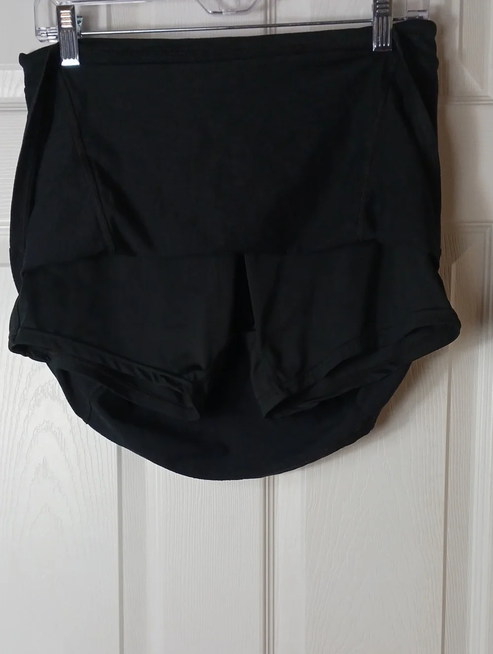 Toad&Co Athletic Skort Tie Waist Charcoal Gray Lightweight Activewear Size S - Picture 3 of 8